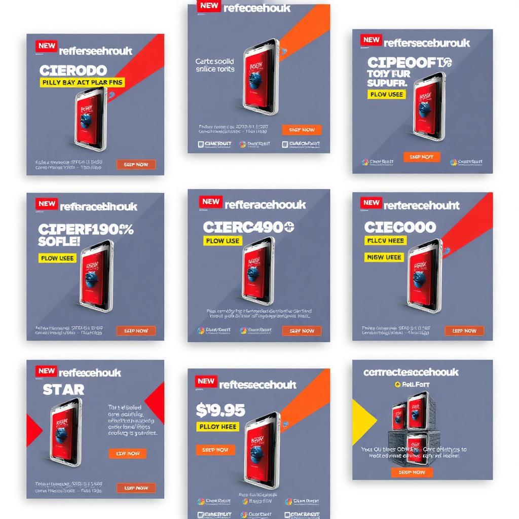 Performance Ad Creative Batch — graphic design portfolio by TRAFIXEL