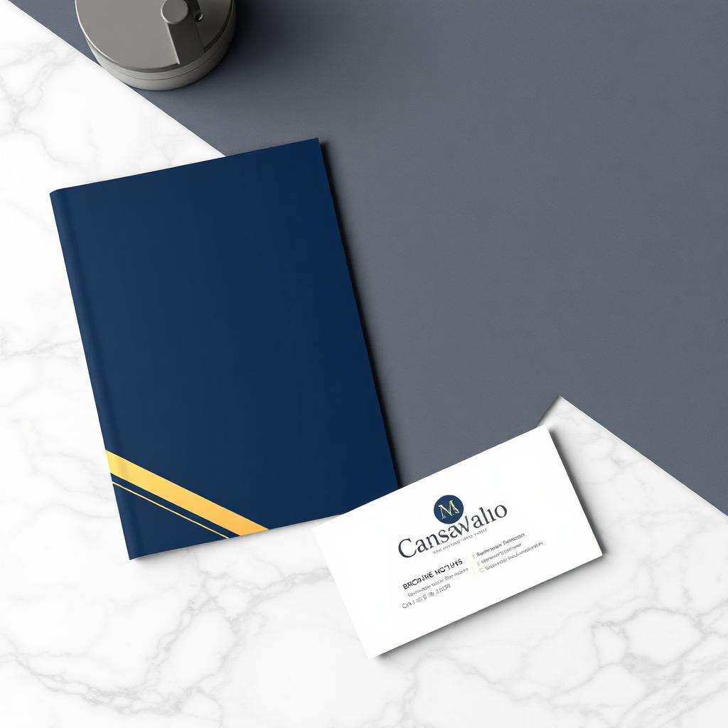 Corporate Brochure & Business Card System — graphic design portfolio by TRAFIXEL