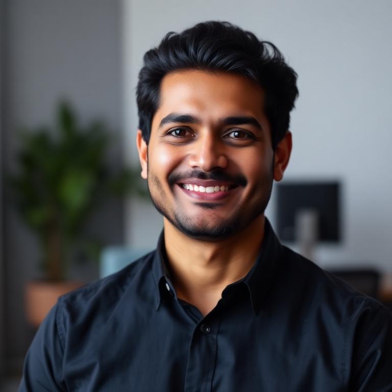 Portrait of the TRAFIXEL founder, performance marketing lead in Patna